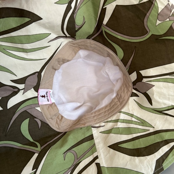 Sur La Tete Womens Linen Summer Hat Sz L - Picture 5 of 6